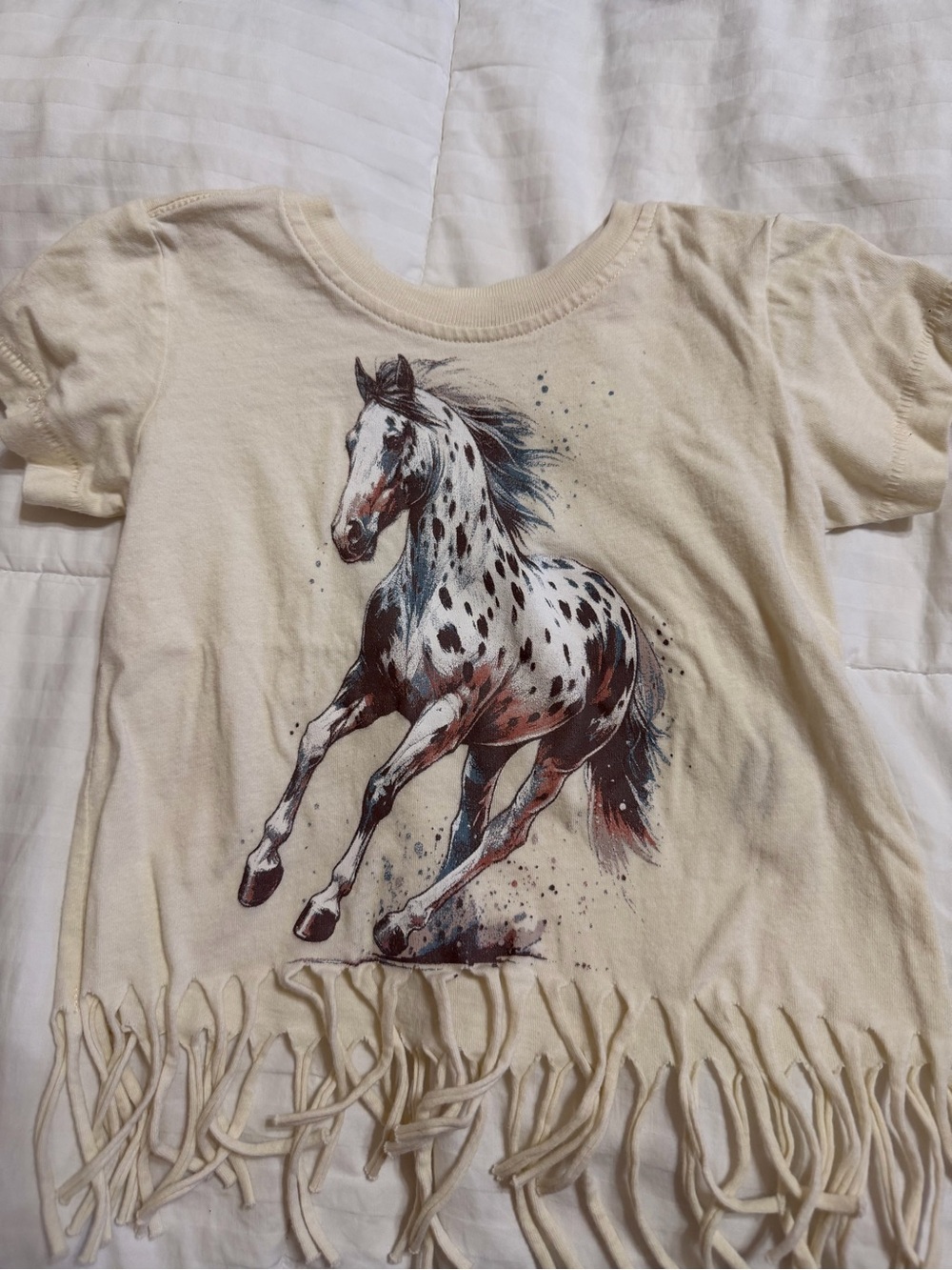 Toddler fringe Top
